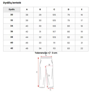 Brūnas vīriešu bikses Gala