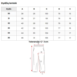 Vīriešu tumši zilas bikses Alton