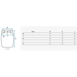 Brūni džinsa svārki ar šķēlumu Midiway