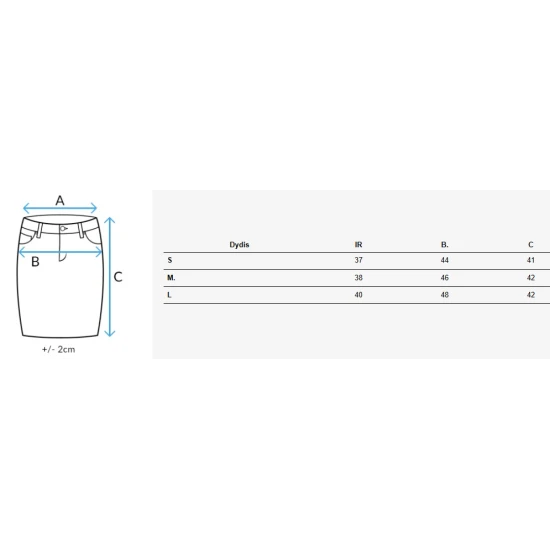 Sieviešu brūni svārki Cyndy CY0418