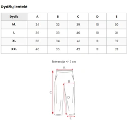 Vīriešu zili šorti Vidi