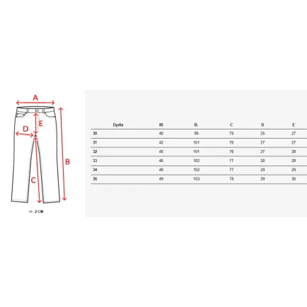 Elegantas vīriešu bikses gaiši pelēkā krāsā Rad UX4291
