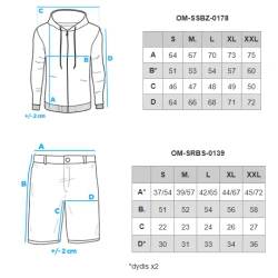 Unisex brīvā laika kostīms brūns Pāri