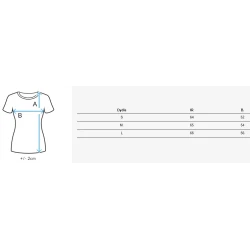 Sieviešu svītrains zils krekliņš Almin