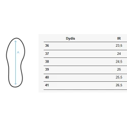 Sieviešu zilas čības Trendis