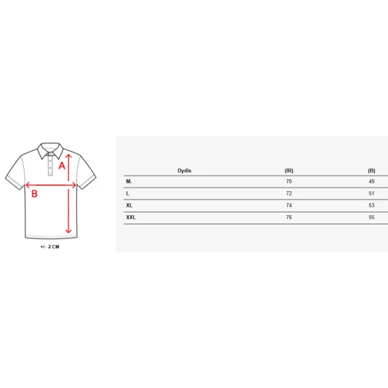 Vīriešu polo krekliņš ar plāksteriem balts Army PX0635