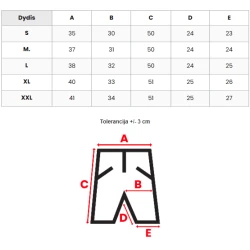 Vīriešu tumši zili šorti Akel
