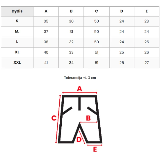Vīriešu iedeguma šorti Akel TMK/DC809/5