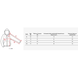 Vīriešu tumši zils džemperis Panda