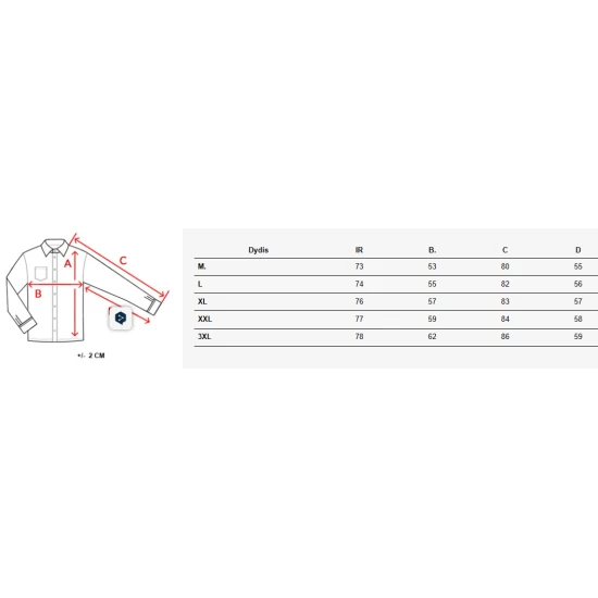 Vīriešu iedeguma krekls Larson DX2651
