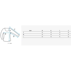 Sieviešu balta blūze Bluejay