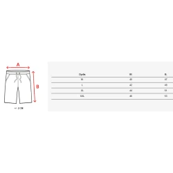 Vīriešu haki krāsas šorti Māksla