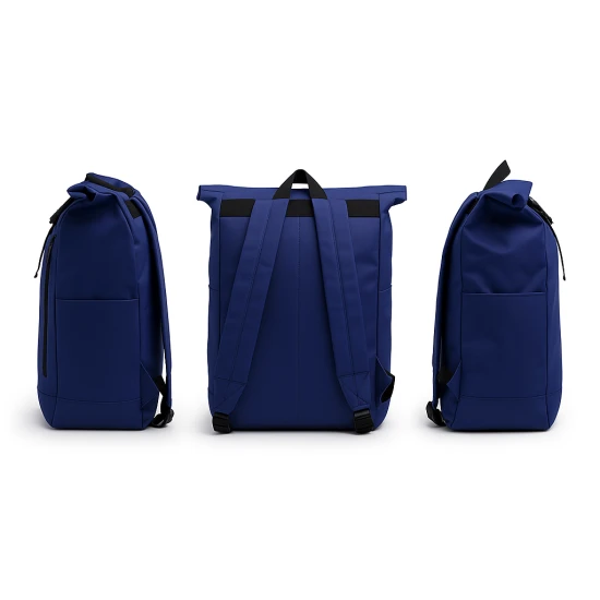 Tumši zila mugursoma Tricolour Lietuva PK4047