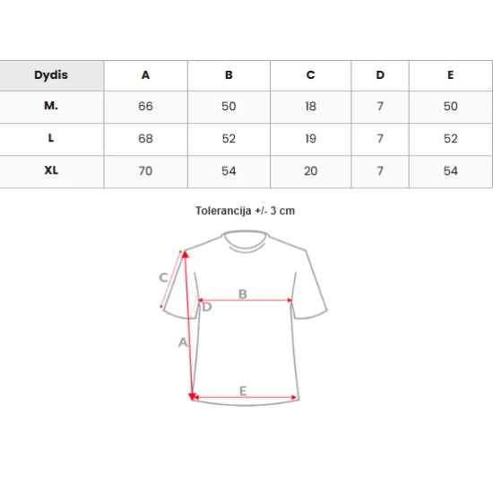 Vīriešu melns krekls Line O/T1269/3