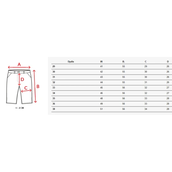 Vīriešu ili džinsu šorti Unmi SX2566