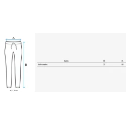 Sieviešu zilas bikses Legis