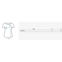 Sieviešu lielizmēra melns krekls Shine