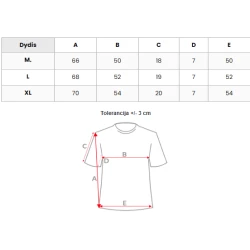 Vīriešu balts T-krekls Hi