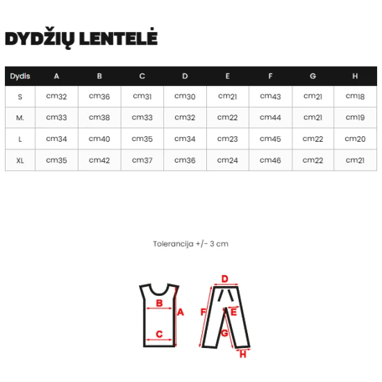Sieviešu melns treniņtērps Sporta tērpi