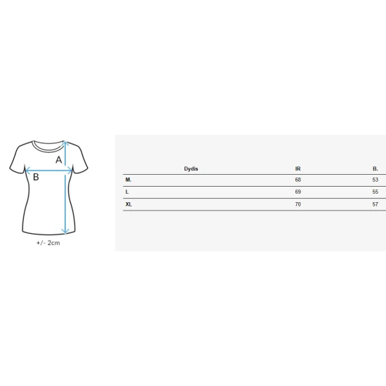 Sieviešu brūns T-krekls Silvi T-krekls