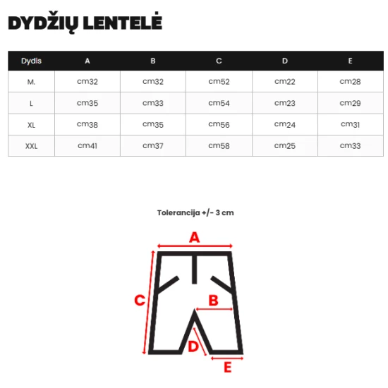 Vīriešu tumši zili sporta šorti Angus JS/12K1803/25