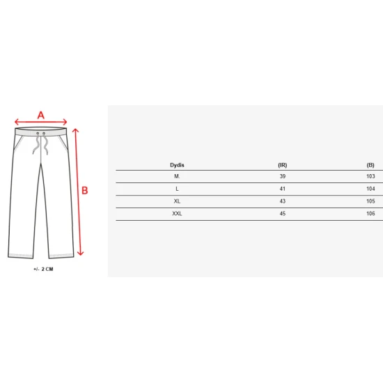 Vīriešu tumši zaļas bikses Rosko UX4467