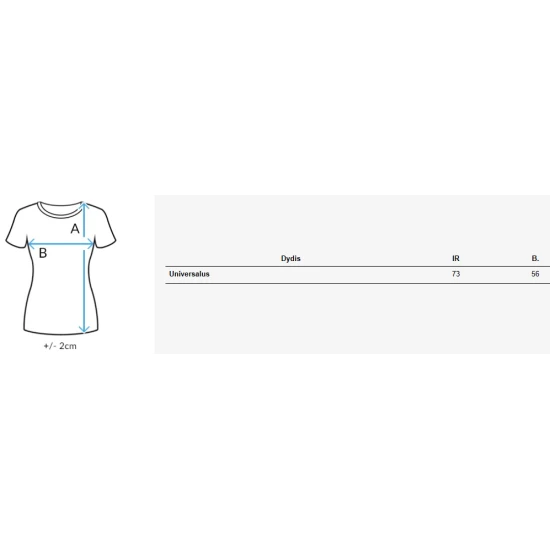 Sieviešu tumši pelēks T-krekls Klasisks RY2632