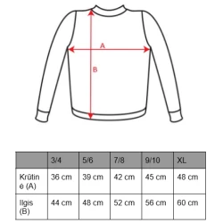 Bērnu sarkanais džemperis Urban