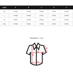 Vīriešu balts polo krekls Sharp