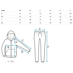 Sieviešu zaļš sporta kostīms Celia