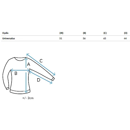 Sieviešu balts/tumši zils svītrains džemperis Charming Sieviešu džemperi