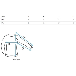 Sieviešu brūns džemperis Gino