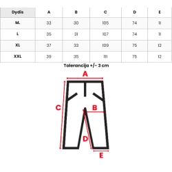 Vīriešu melnas ikdienas bikses Amestin