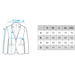 Vīriešu pelēka jaka Azan