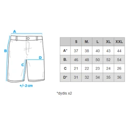 Vīriešu gaiši zili šorti Ford