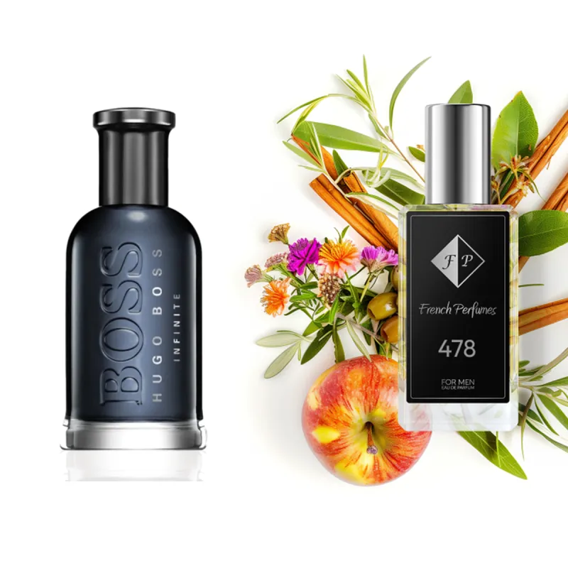 No478 smaržas, ko iedvesmojis Hugo Boss - Boss Bottled Infinite 33 ml FP Vīrieši French Perfumes
