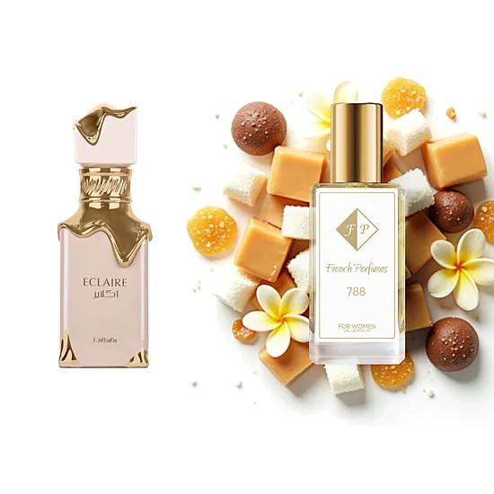Nr788 smaržas, ko iedvesmoja Lattafa Eclaire 33 ml FP sievietēm French Perfumes