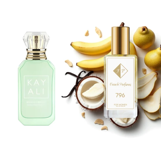 No796 Smaržas, ko iedvesmoja Kayali - Maui in a Bottle Sweet Banana 37 104 ml FP sievietēm French Perfumes