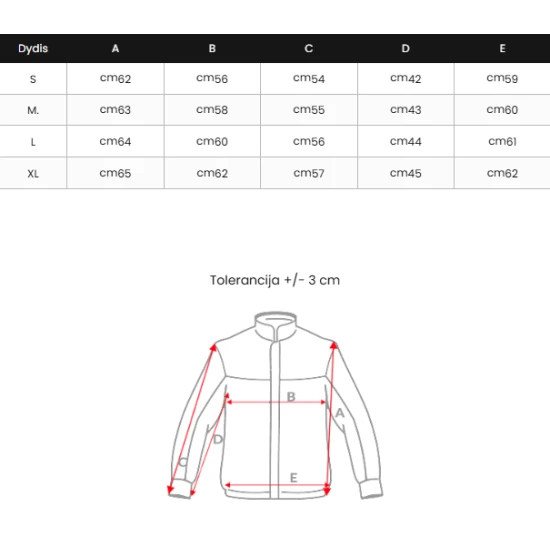 Sieviešu melna ziemas jaka Rose Jakas