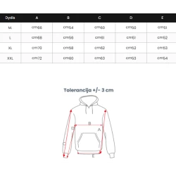 Vīriešu melns džemperis ar kapuci Militry