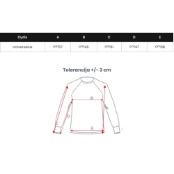 Sieviešu melns džemperis Cute