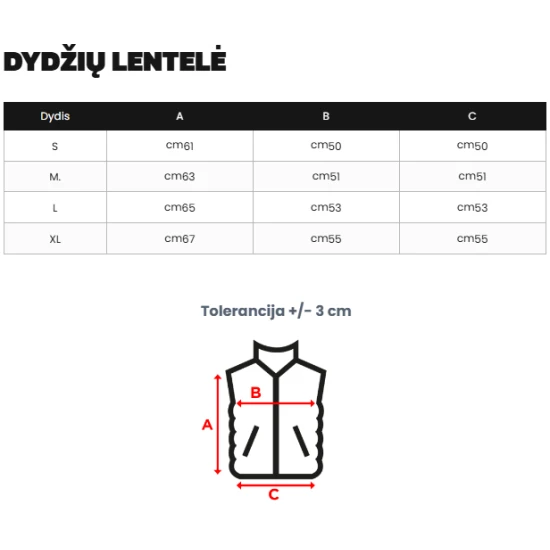 Sieviešu melna jaka ar kapuci Percy Sieviešu vestes