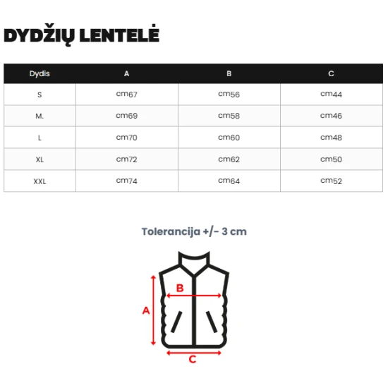 Vīriešu melna veste Corles Vestes