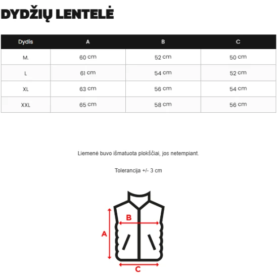 Vīriešu melna veste Kanor Vestes