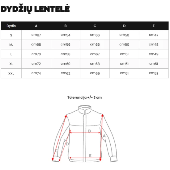 Vīriešu melna/arkana ziemas jaka Molix Ziemas jakas