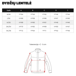 Vīriešu sarkanā jaka Sense