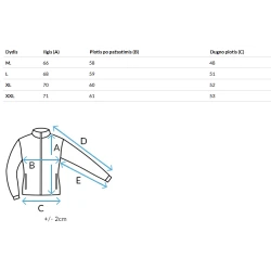 Vīriešu sarkana stepēta veste Lider