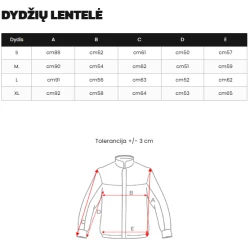 Sieviešu melna ziemas jaka Flint
