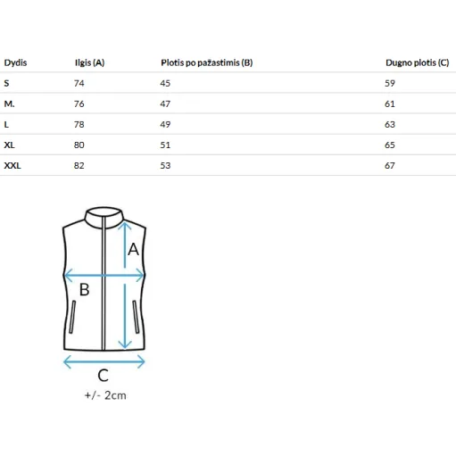 Sieviešu balta veste Giro Sieviešu vestes