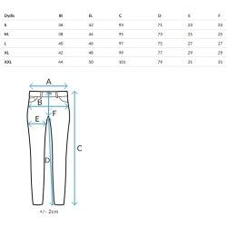 Sieviešu melni legingi Miler